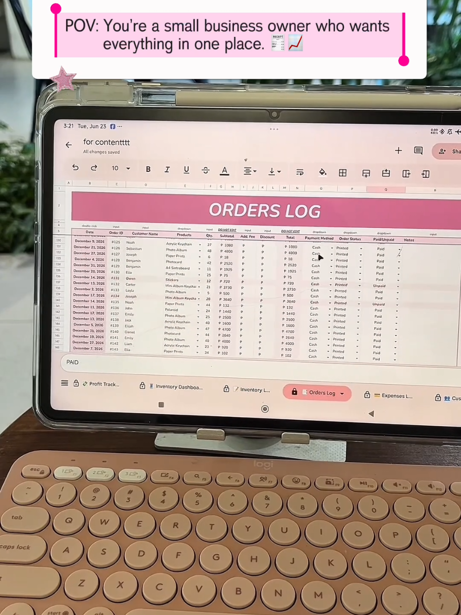 @XySheets (₱499 Tracker in Bio)