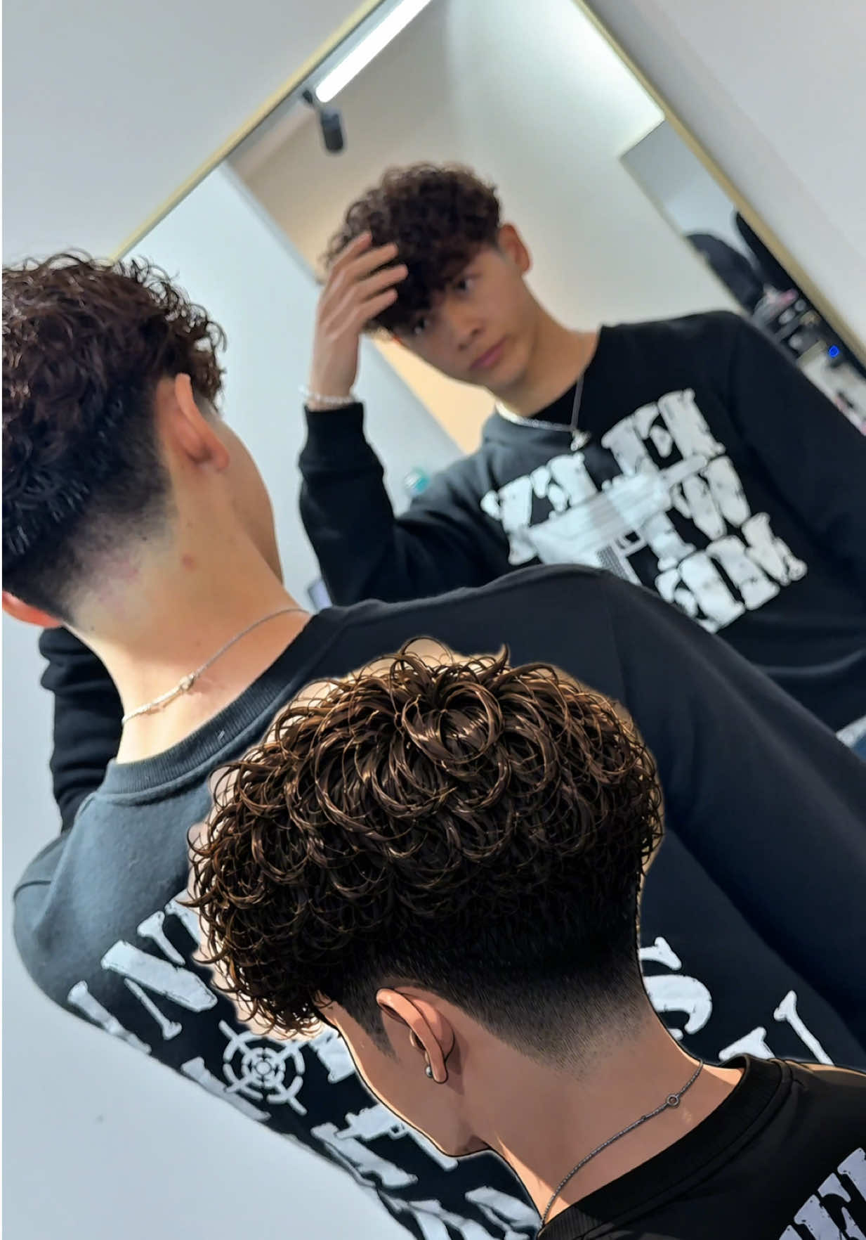 @海外風ヘア職人　KENT .【スペインカール.短髪】