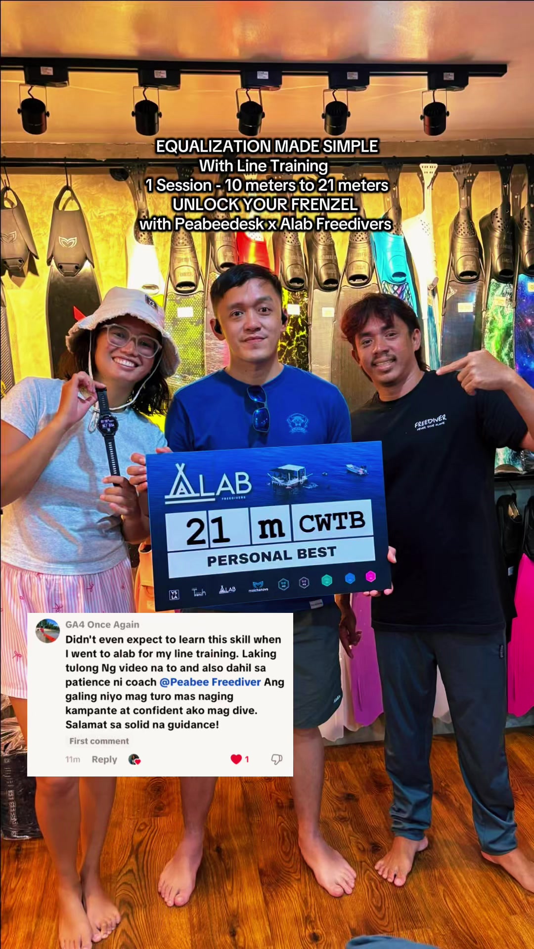 @Peabee Freediver