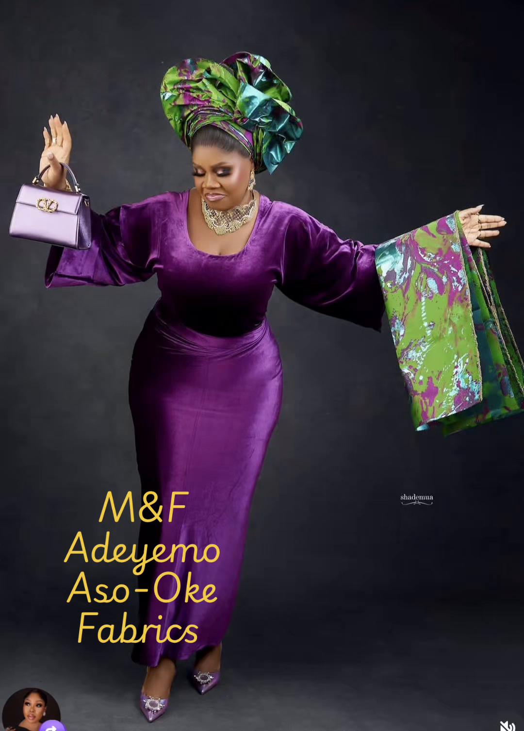 @M&F Aso-Oke Fabrics Houston Tx
