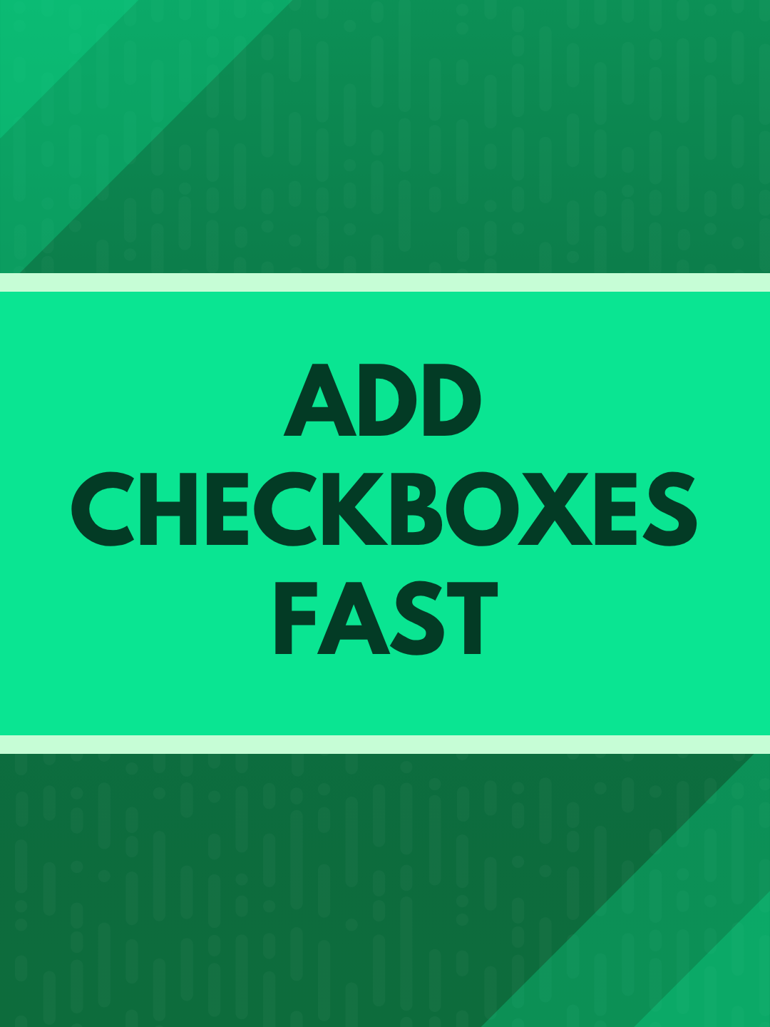 @Grant - Excel Tips