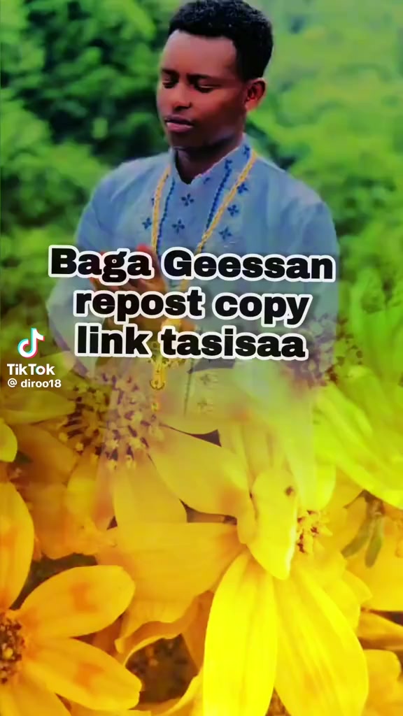 @Gannii intala Arsii boqojii 🥰