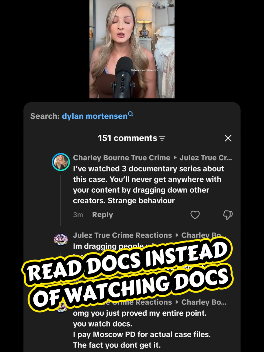 @Julez True Crime Reactions