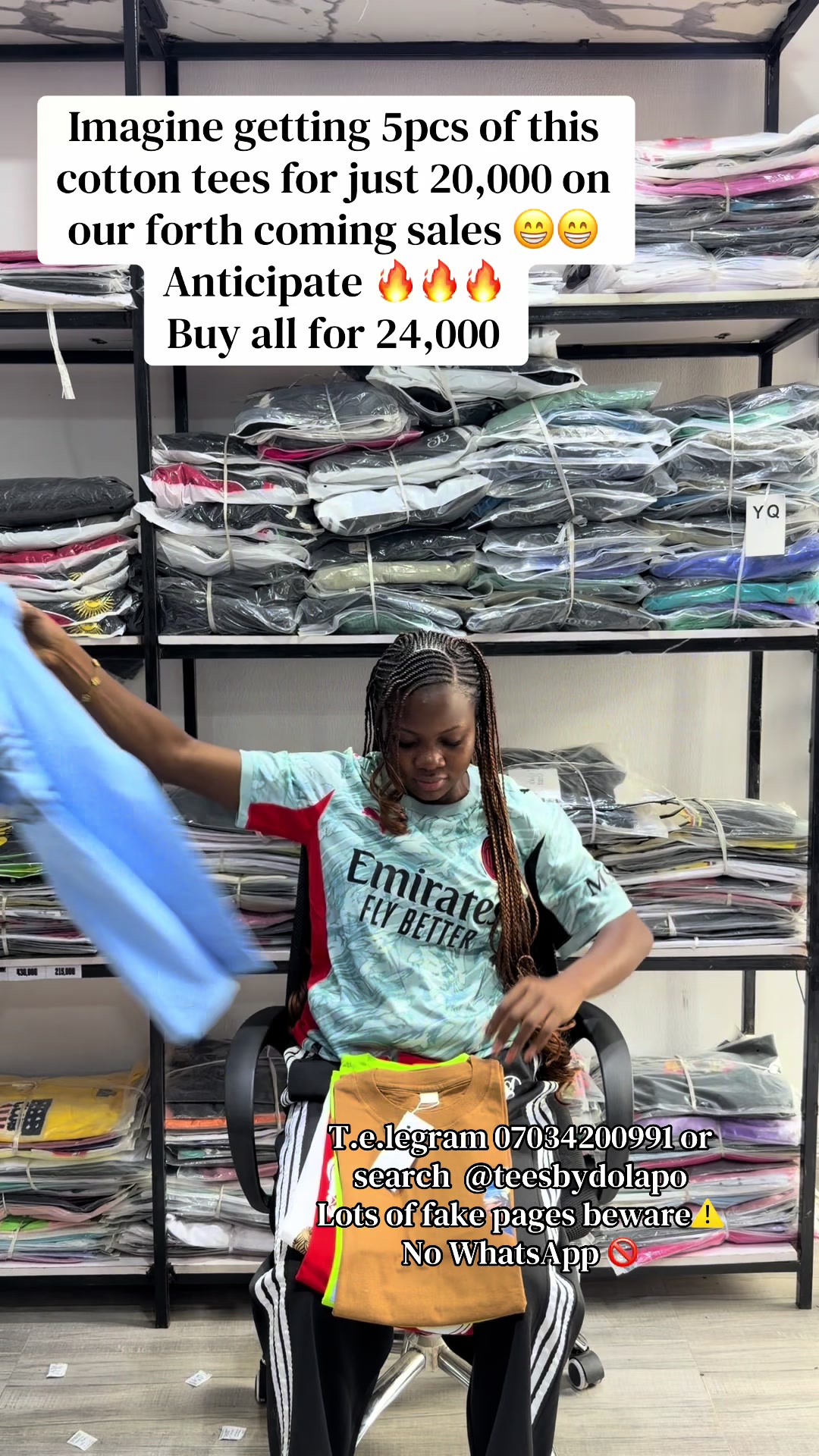 @TEES VENDOR IN IBADAN