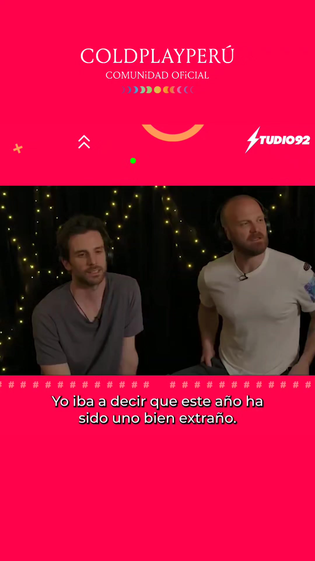 @Coldplay Perú