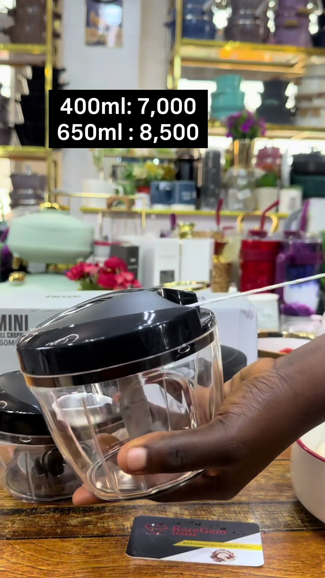 @Raregem Stores kitchen shop