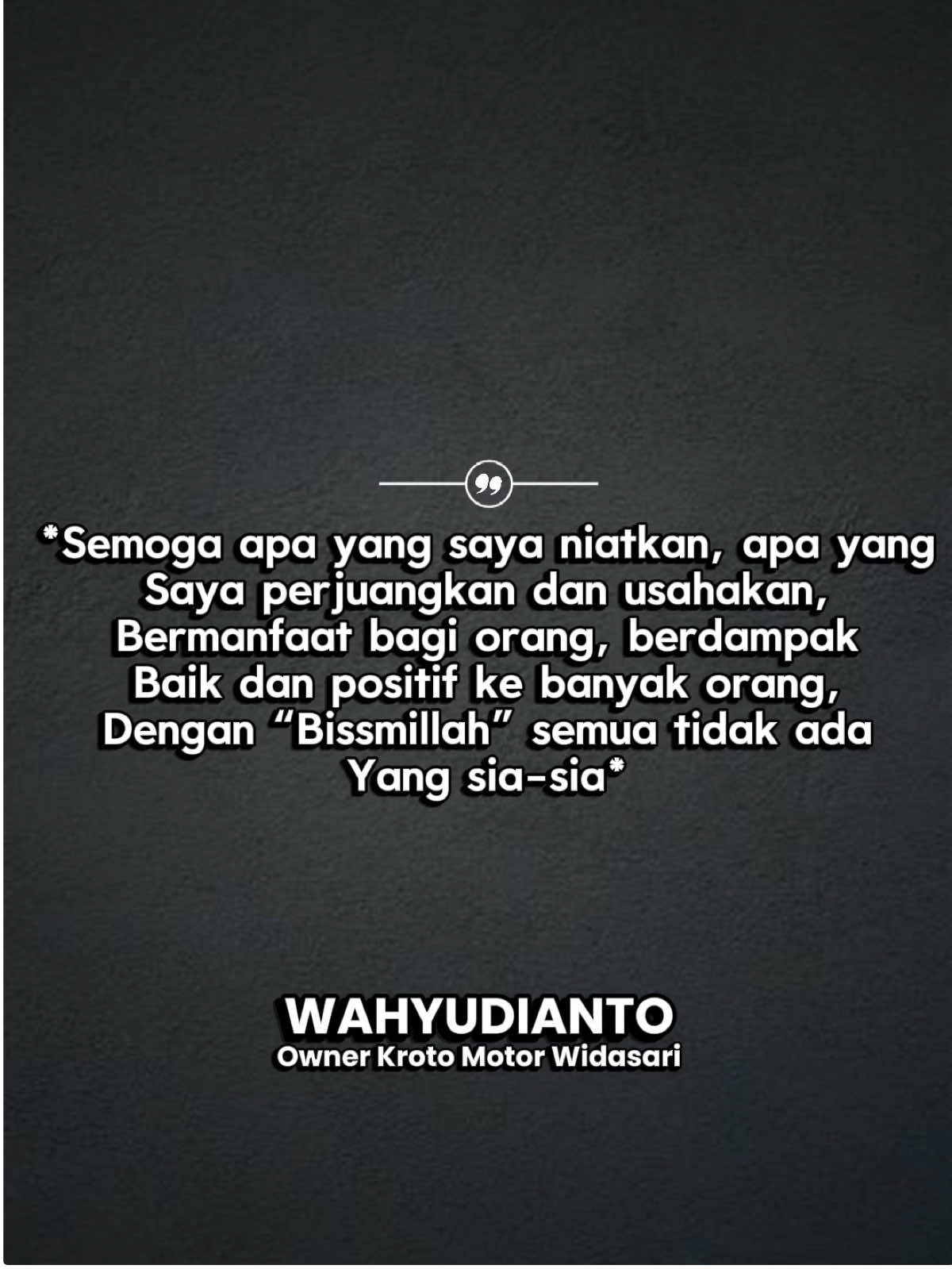 @Kroto Motor Widasari