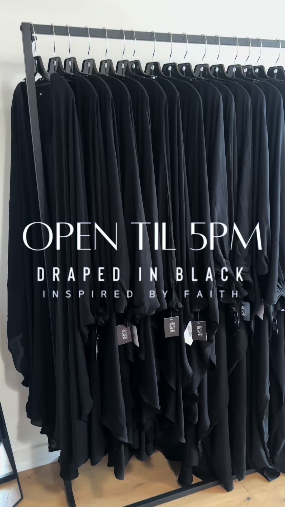 @Draped In Black