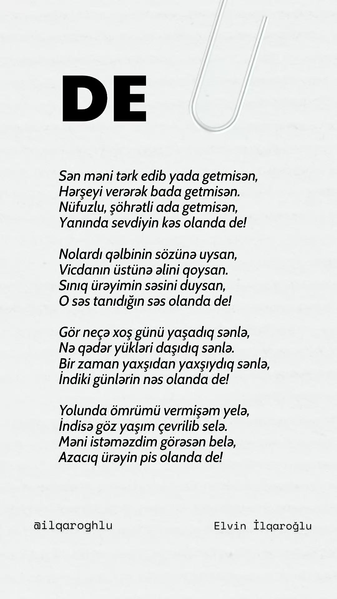 @Elvin İlqaroğlu
