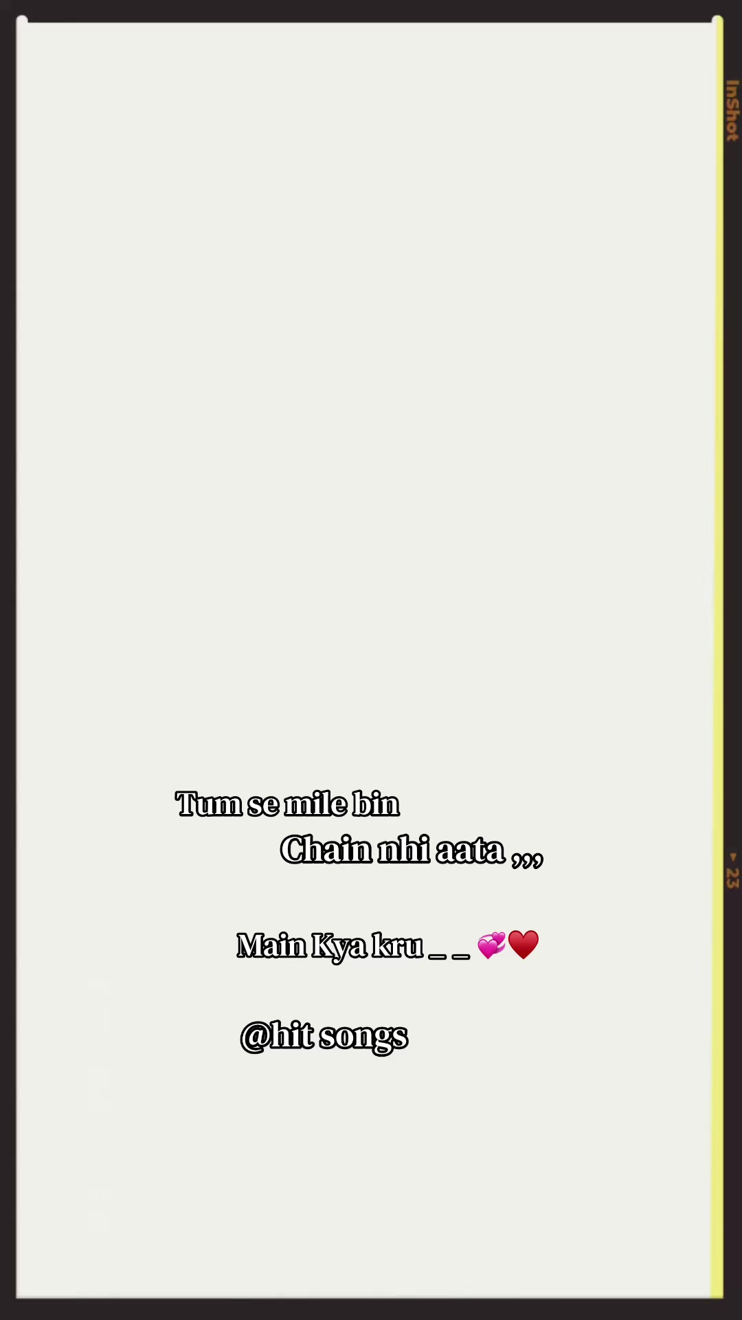 @HIT SONGS….✍️🥀