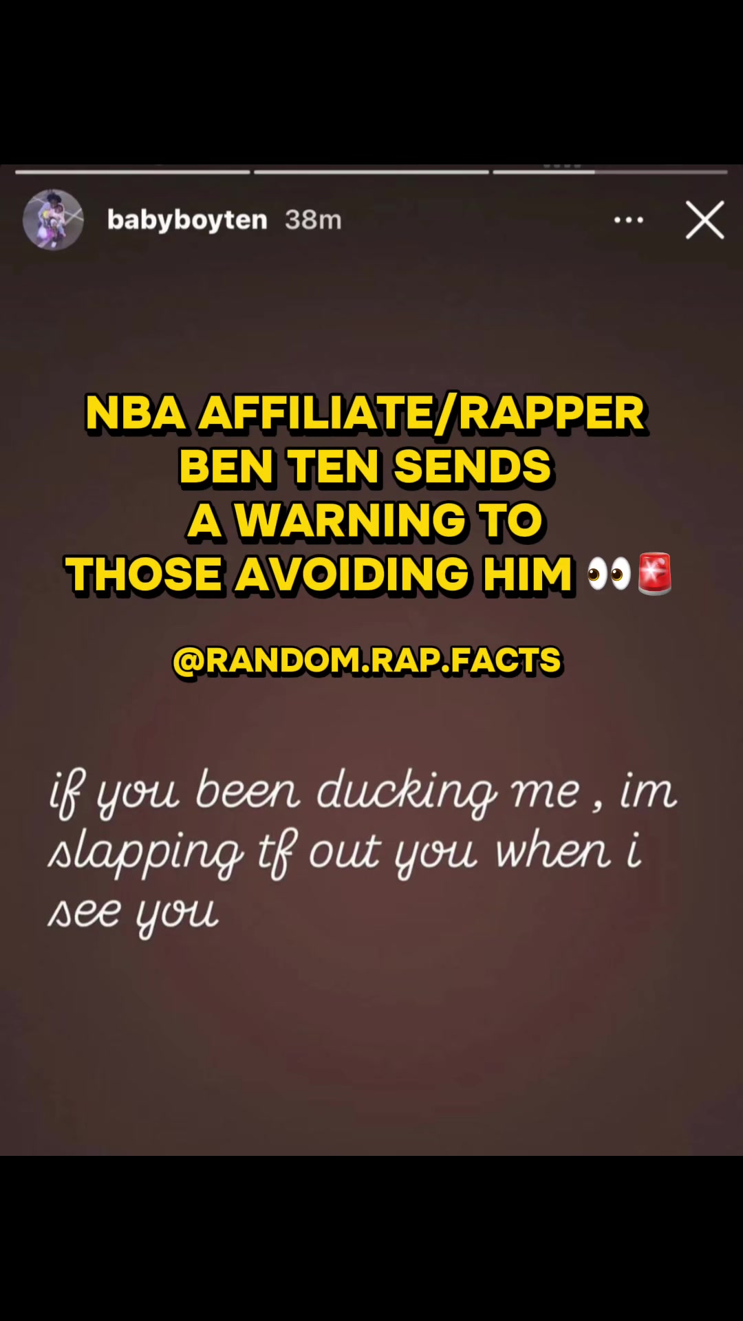 @Random Rap Facts ‼️