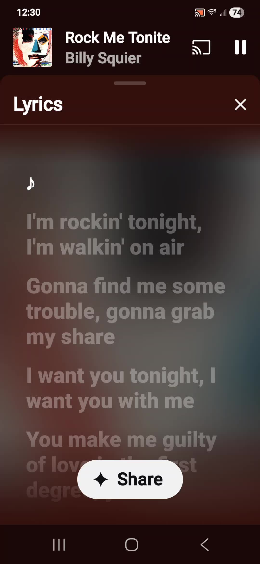 @Tom Walker The Music Man