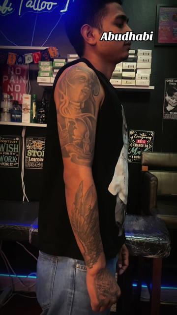 @Abu Dabhi tattoo ink🎨