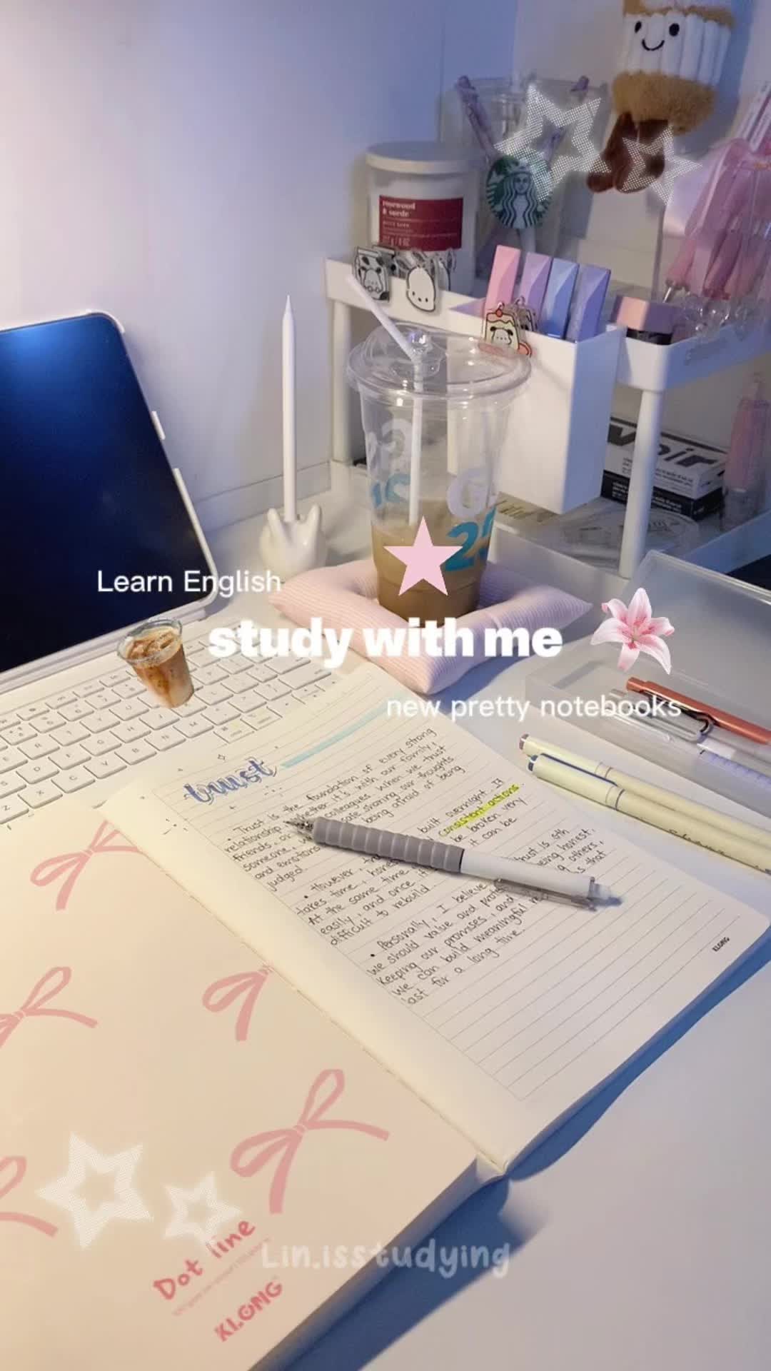 @Lin is studying 🎀ྀིྀི