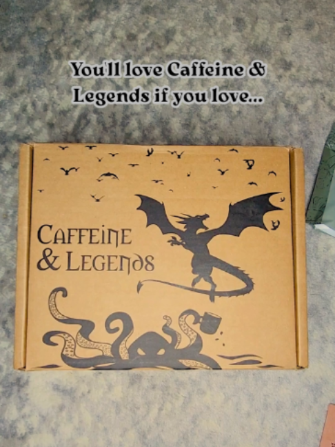 @Caffeine & Legends Book Box