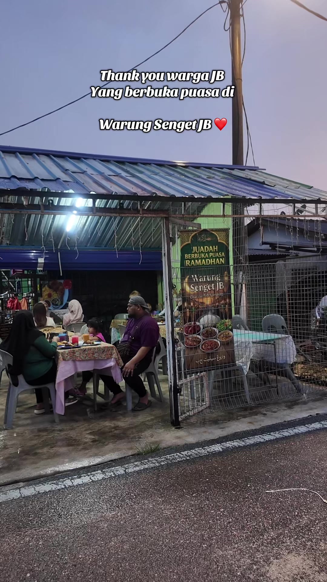 @Warung Senget JB
