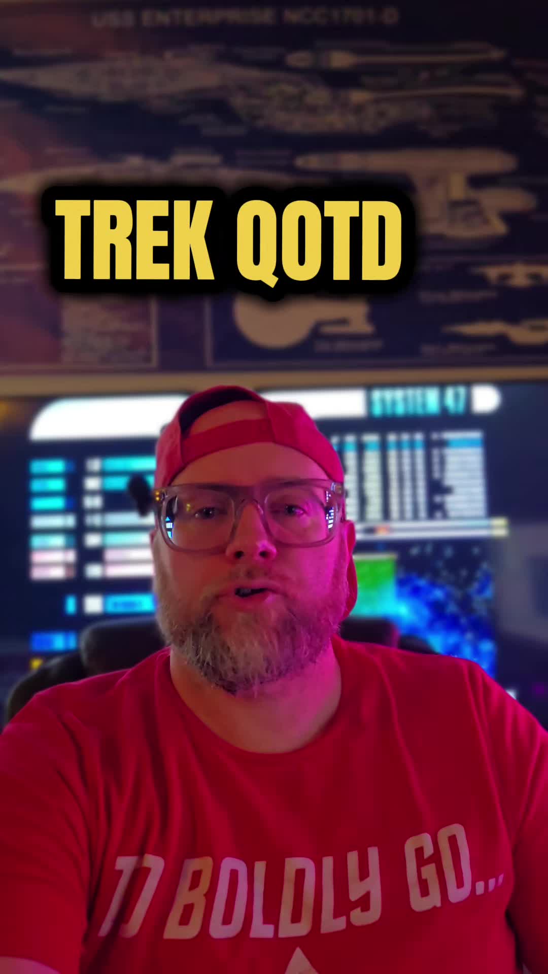 @Darin is a Trekkie 🖖