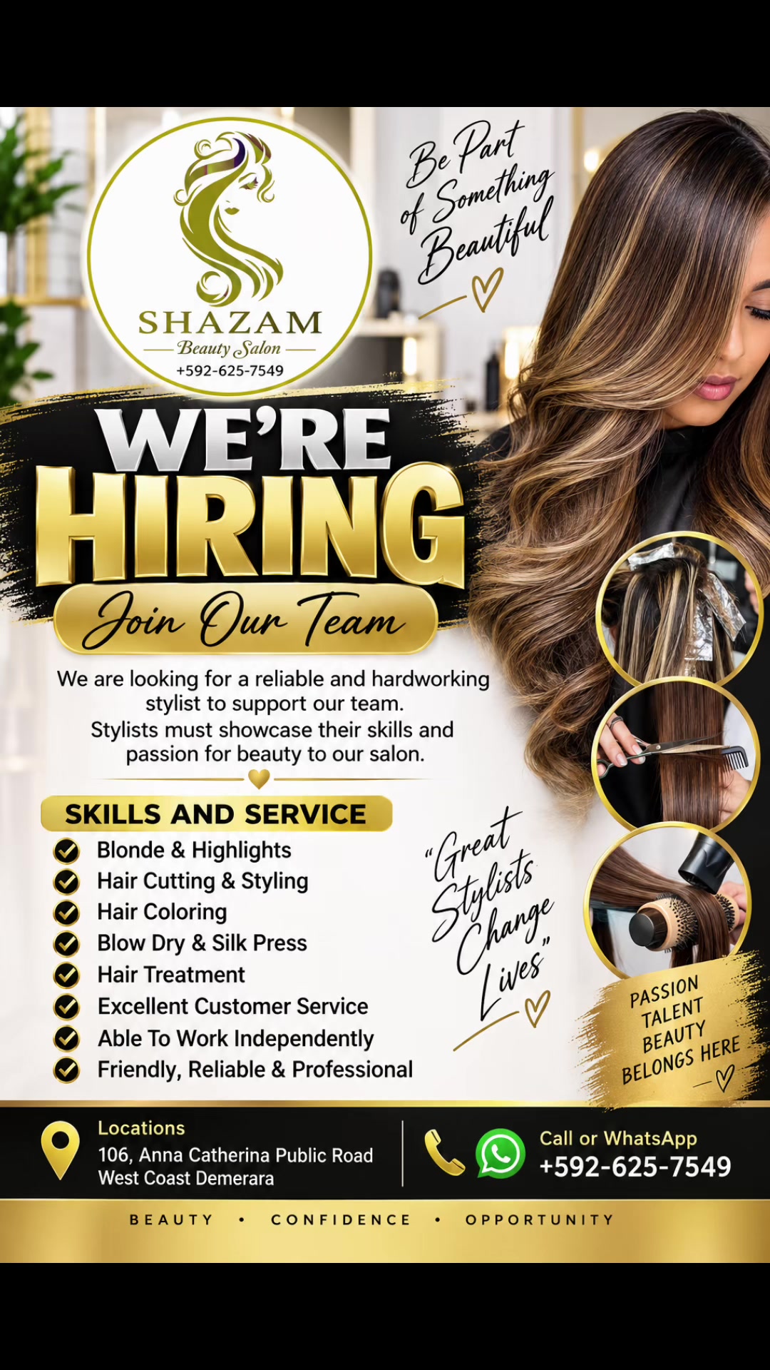 @Shazam Beauty Salon