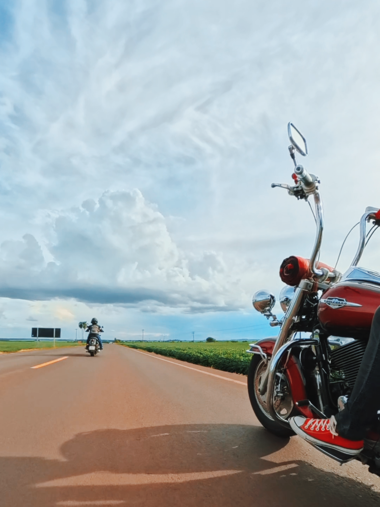 @De Moto? Pra onde?