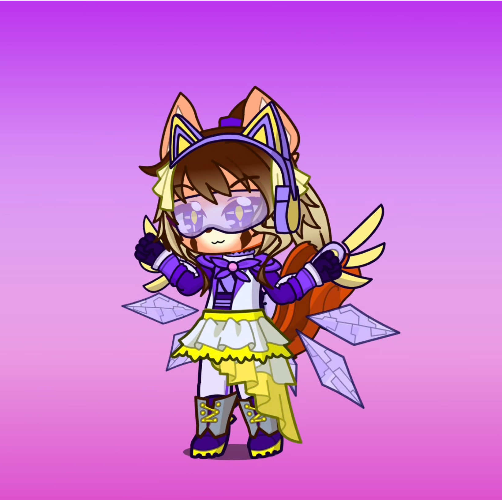 @Kimono Japanese Fox