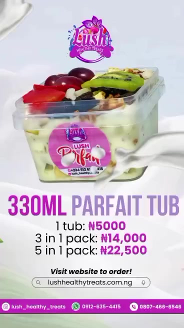 @PARFAIT/YOGHURT/IBADAN
