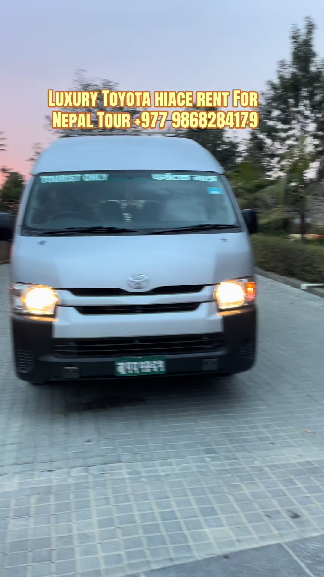 @Toyota Hiace Rental Service