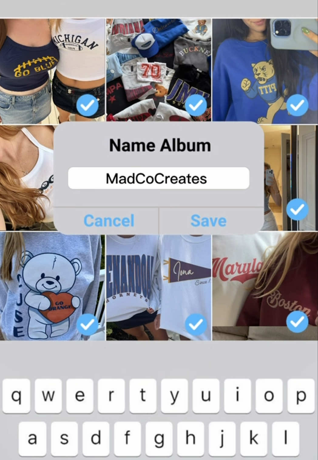 @Custom College Merch
