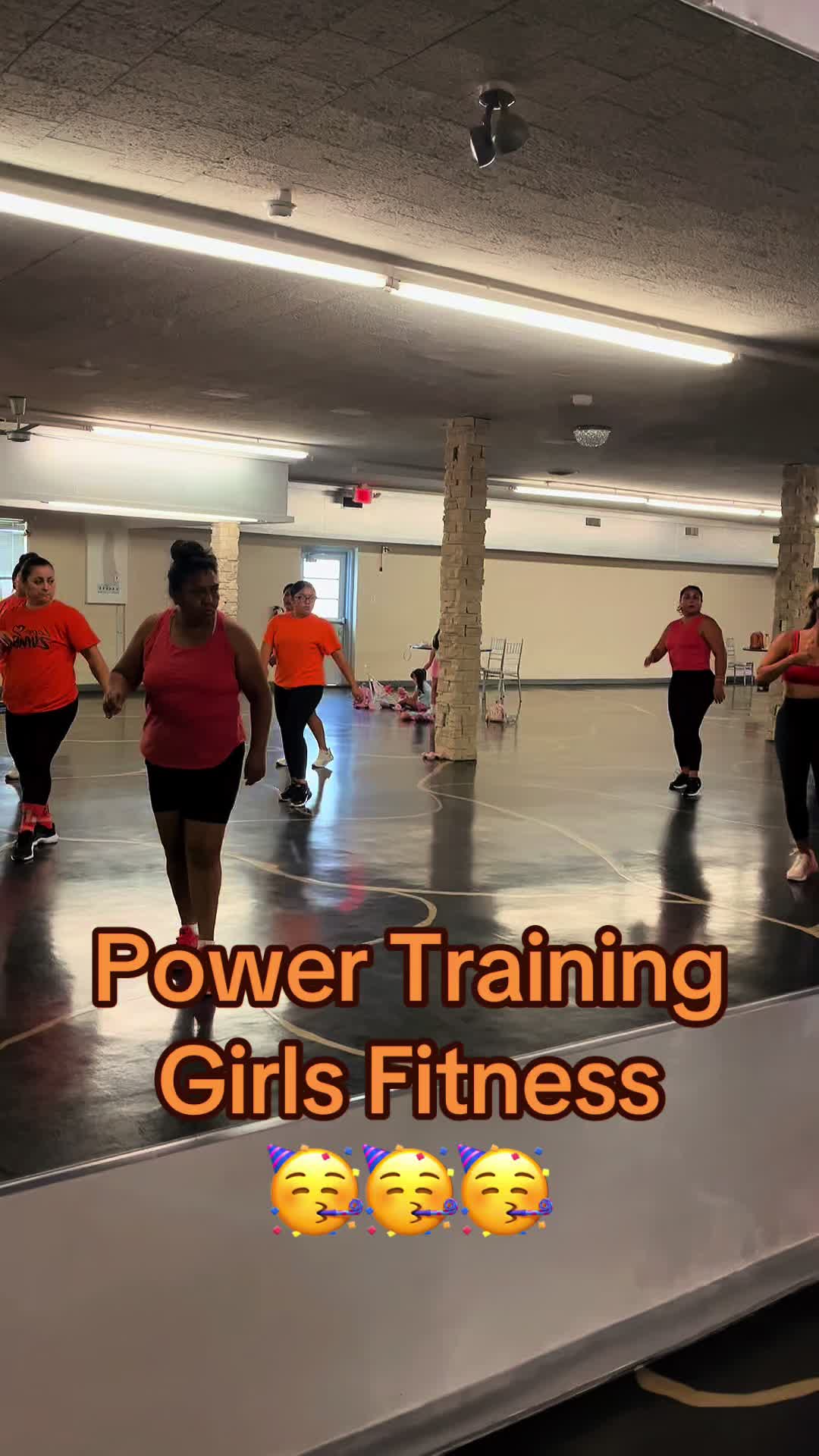 @Power training girls fitness.