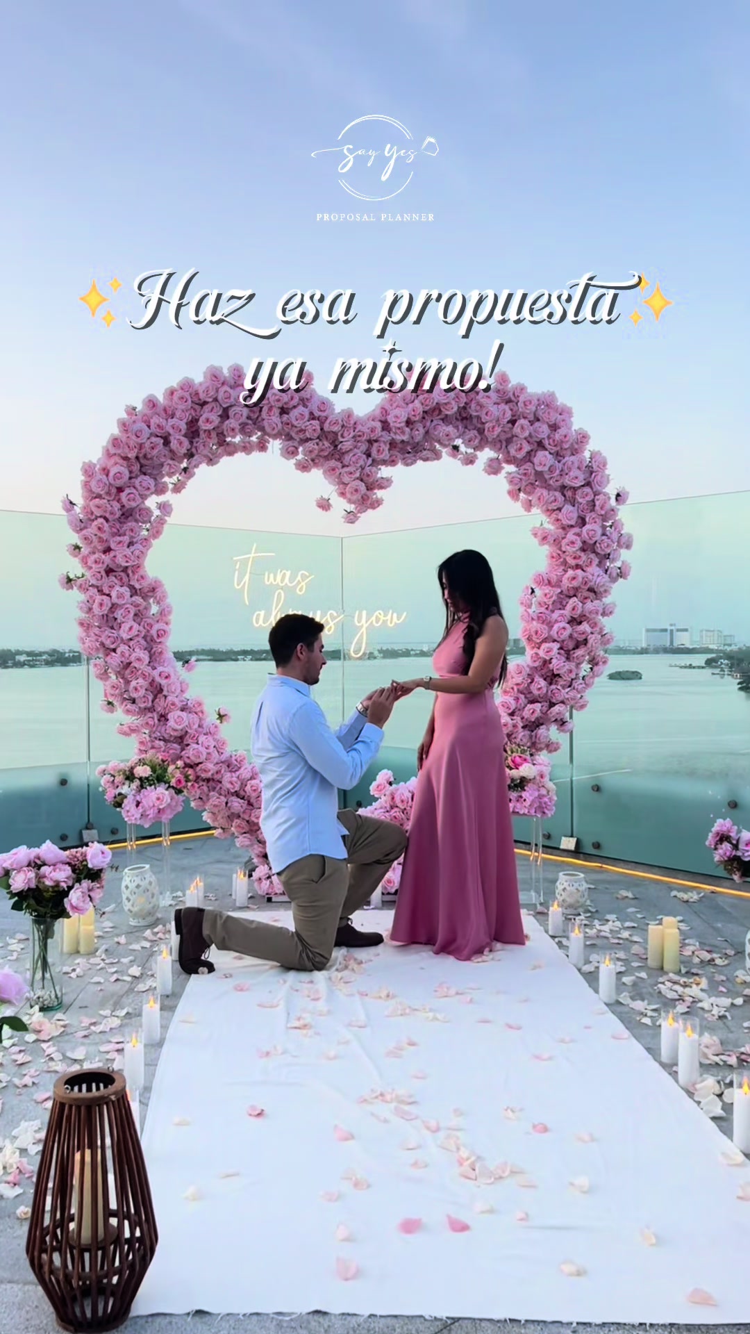 @Propuesta de matrimonio Canc&uacute;n