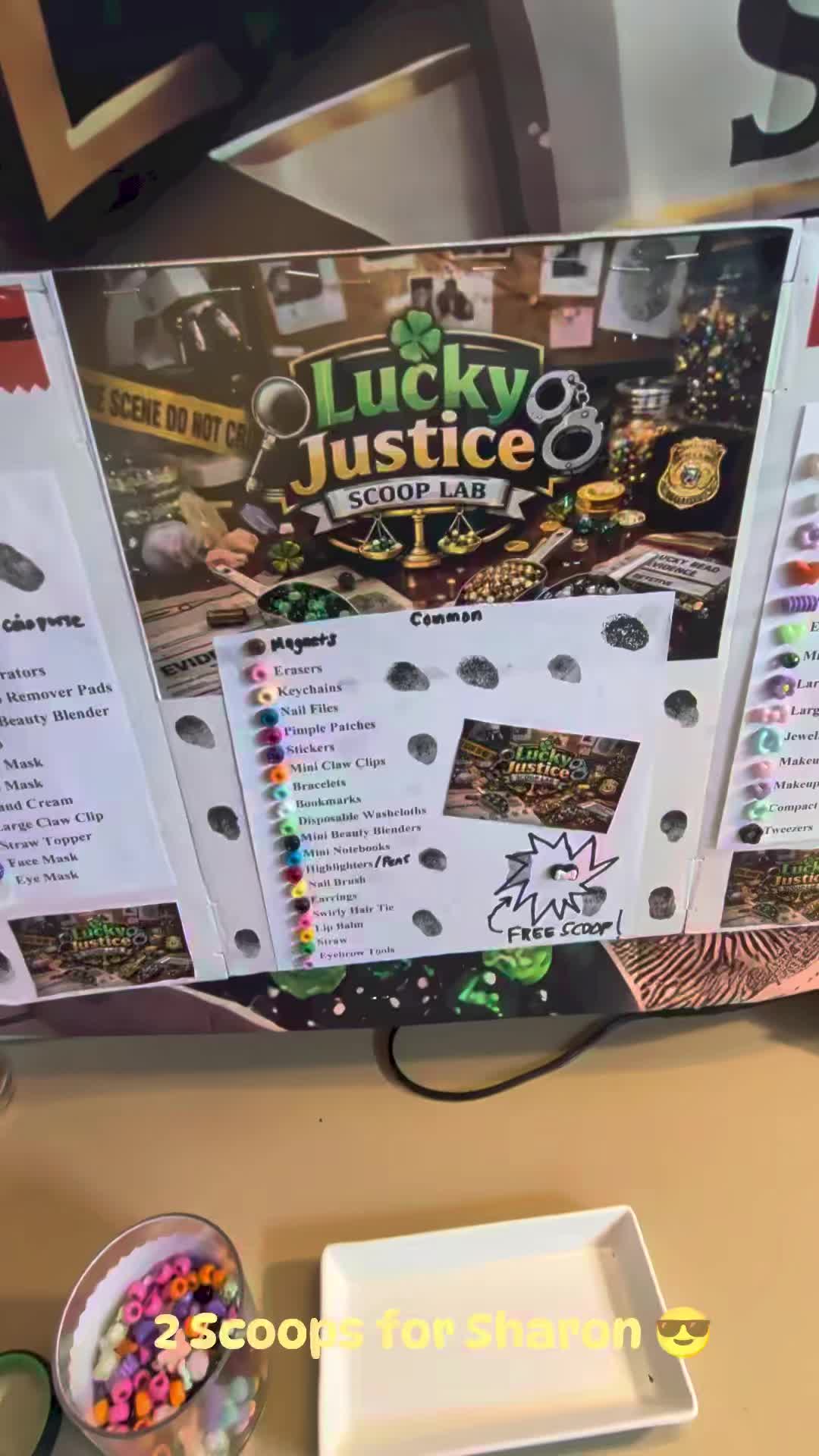 @Lucky Justice Scoop Lab