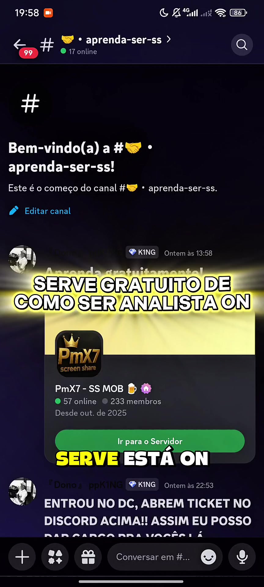 @Seja Analista Gratuitamente