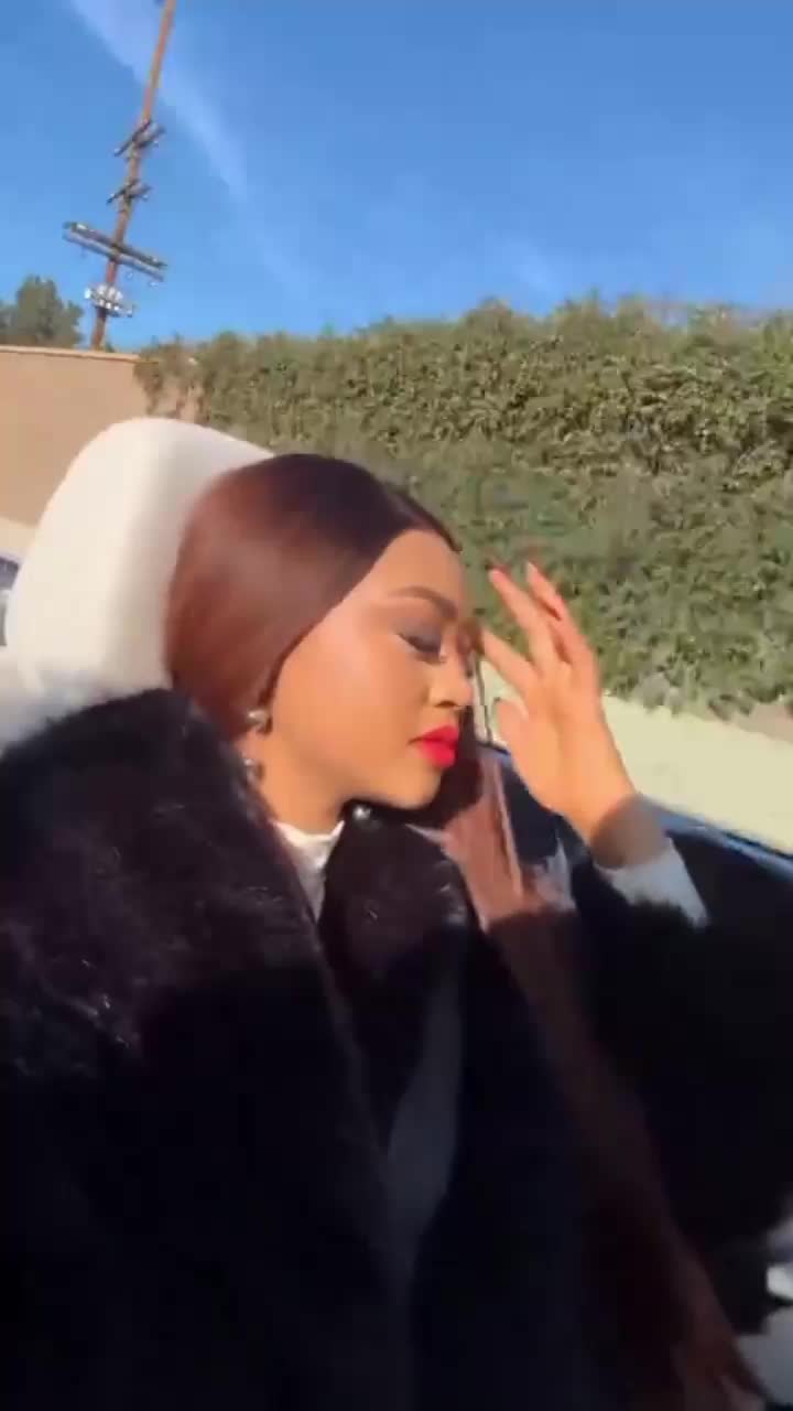 @Regina Daniels