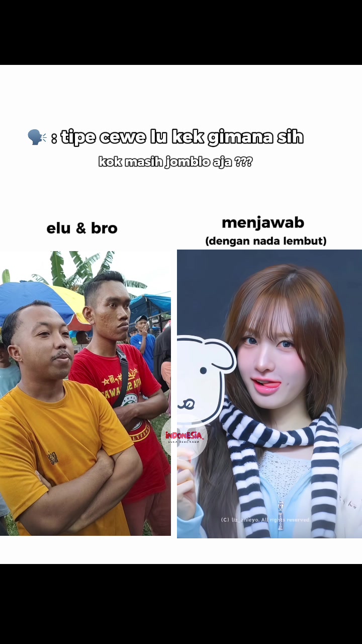 @indonesia suka bercanda