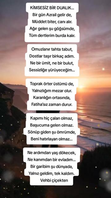 @Vehbi çiçekten