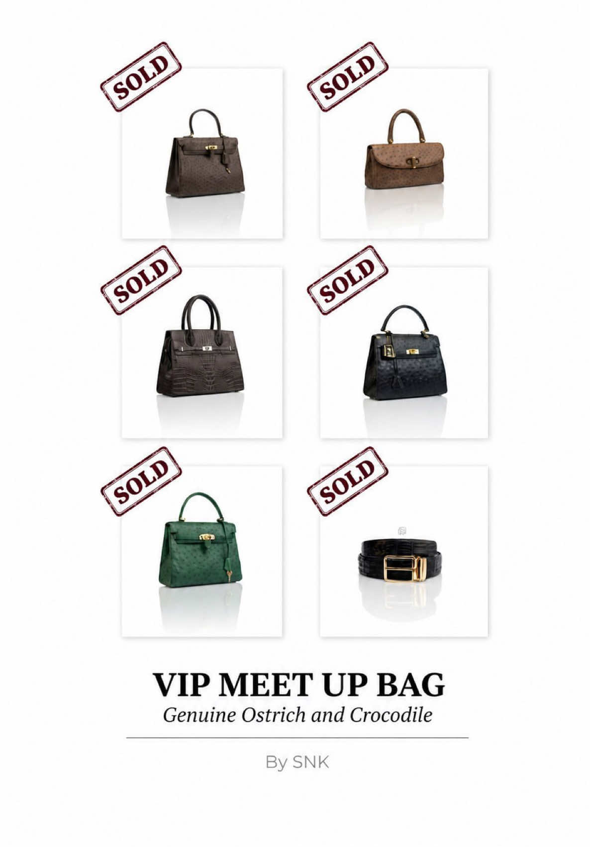 @Snk Japan Premium Bags