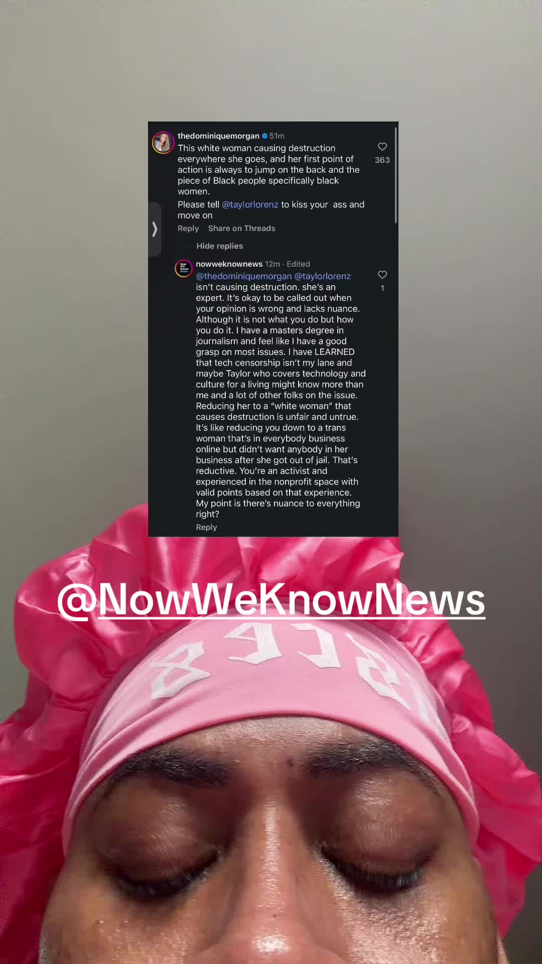 @Dominique Morgan