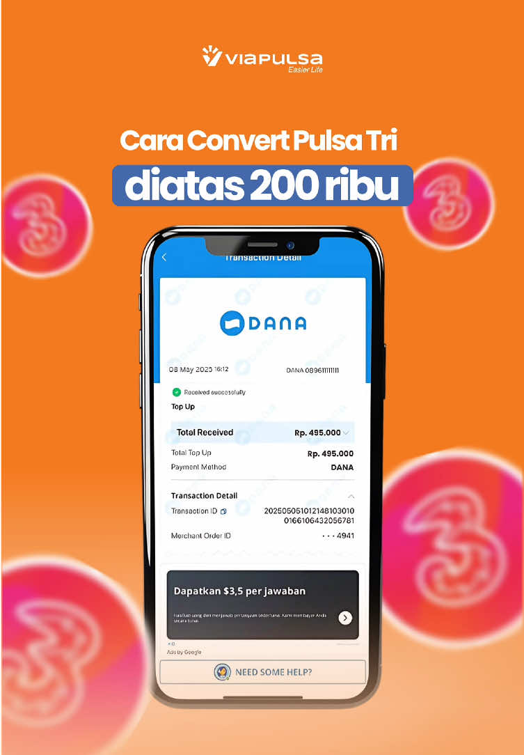 @Viapulsa | Convert Pulsa Aman