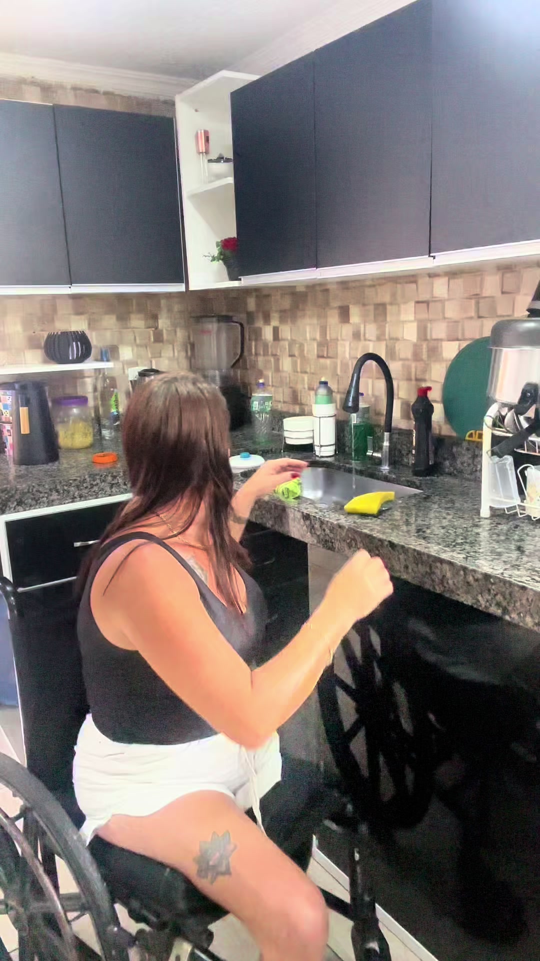 @Rotina de uma amputada 🦵🩼🩼