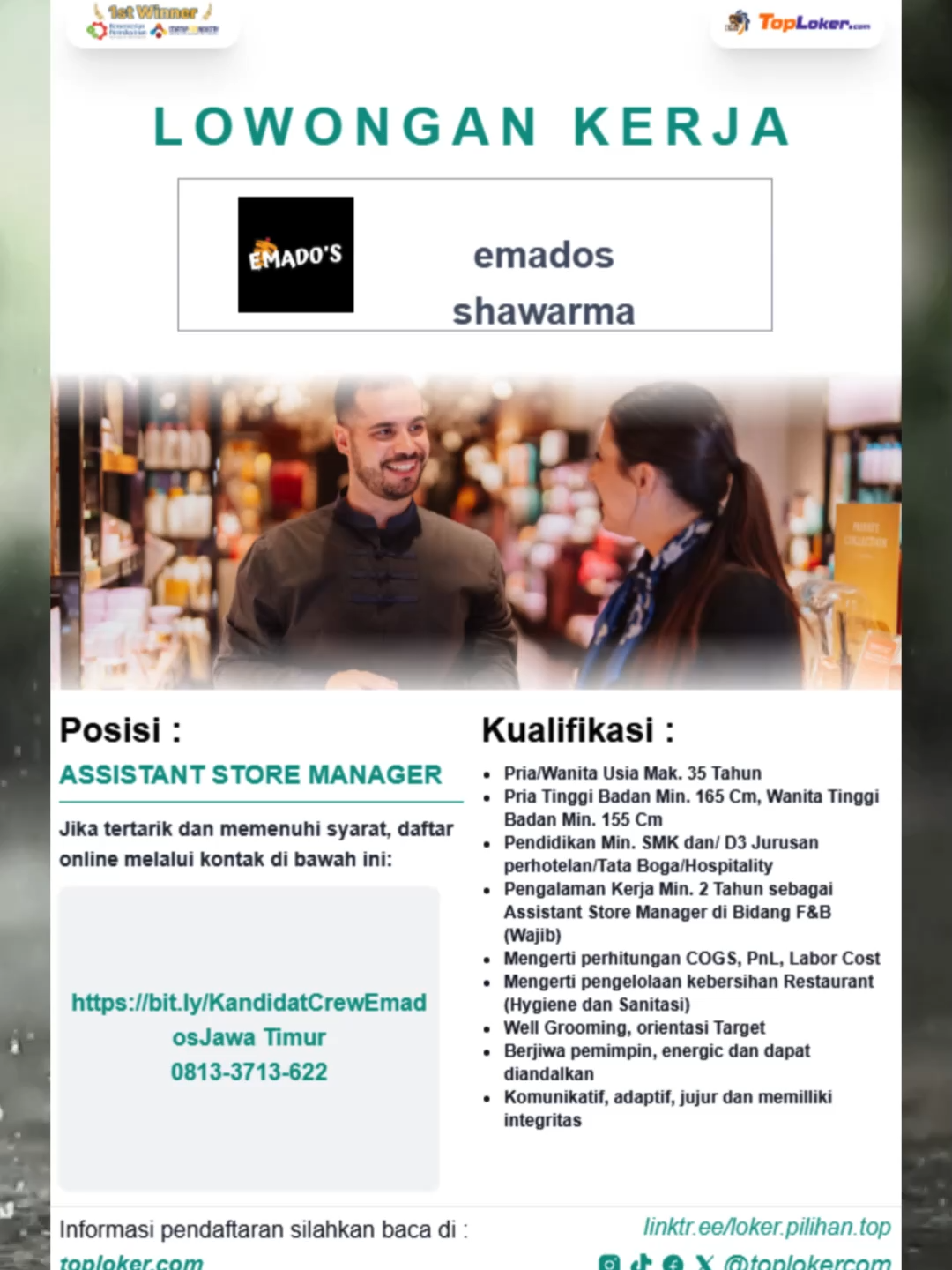 @LOWONGAN KERJA TUBAN TERBAIK