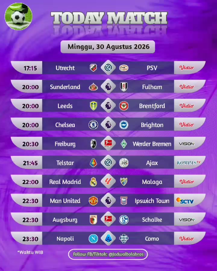 @Jadwal Bola Bros