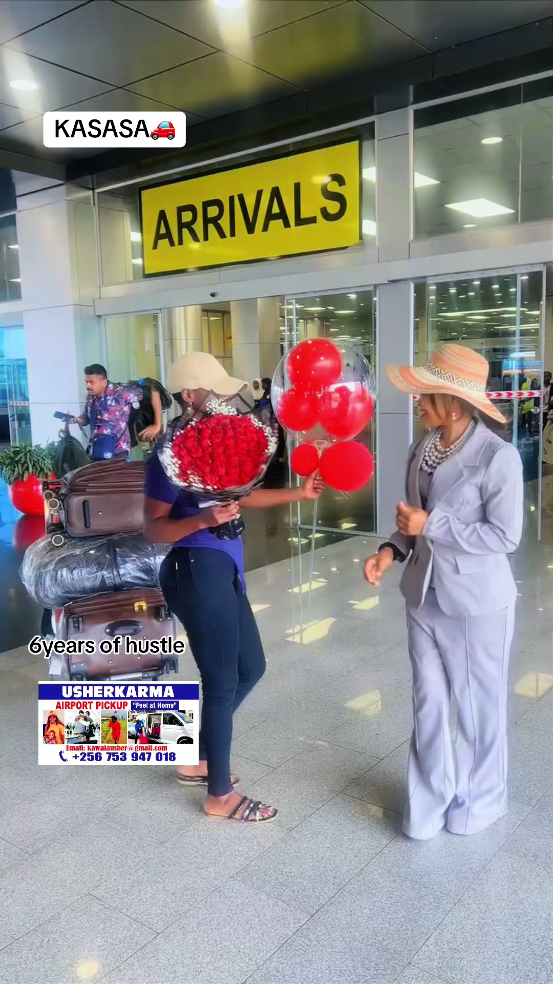 @USHERKARMA AIRPORT PICKUP 🇺🇬