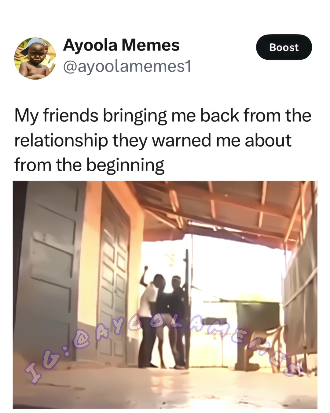 @Ayoola Memes
