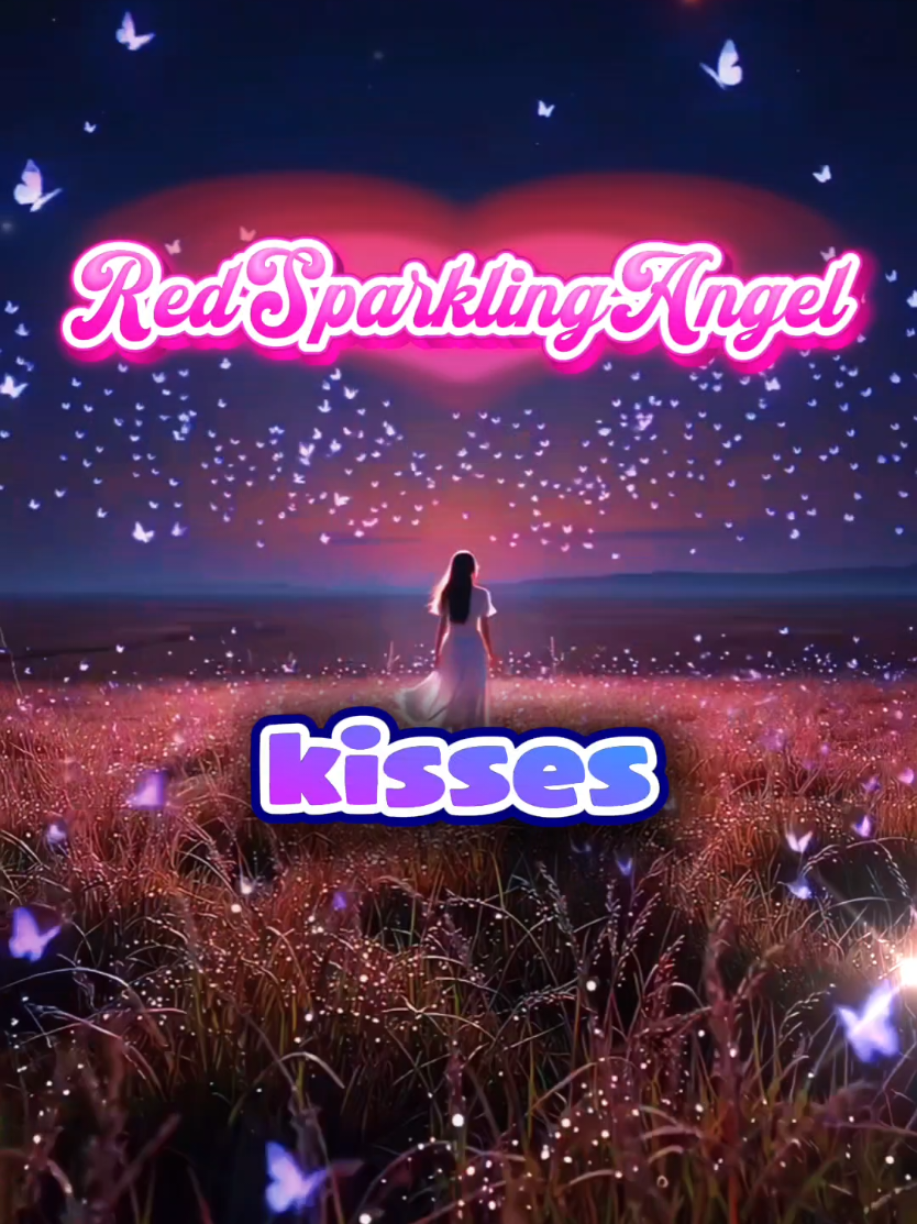 @Red Sparkling Angel