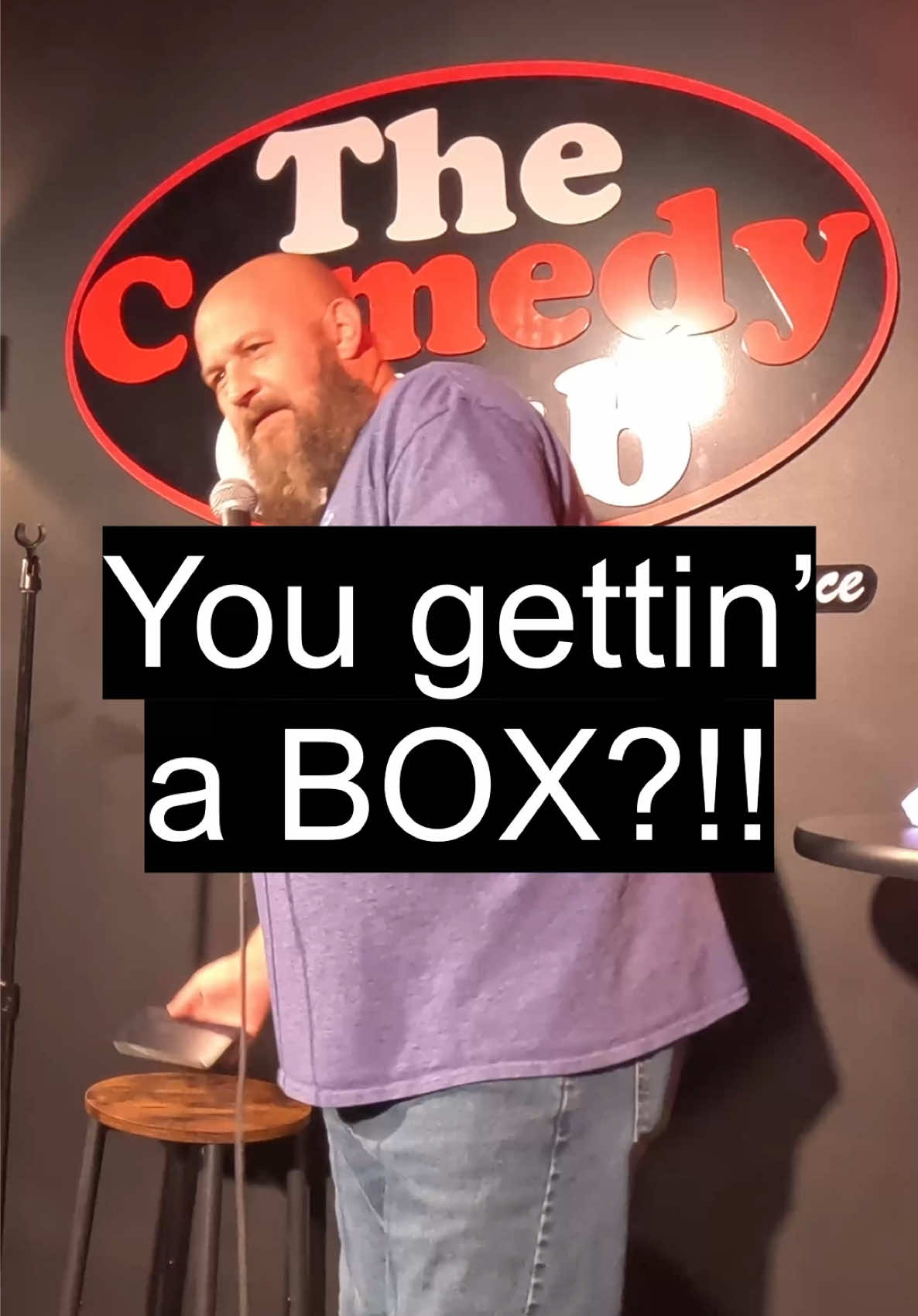 @Comedian Mike Baldwin