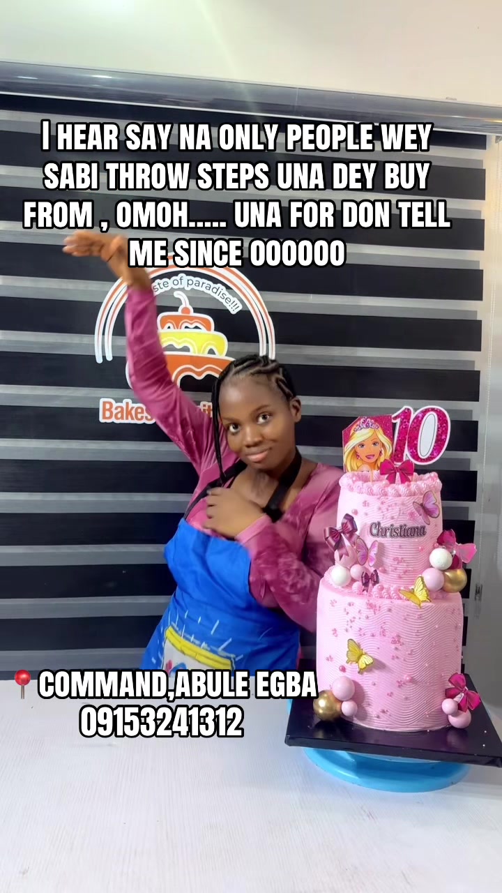 @Baker in command/abule egba 🎂
