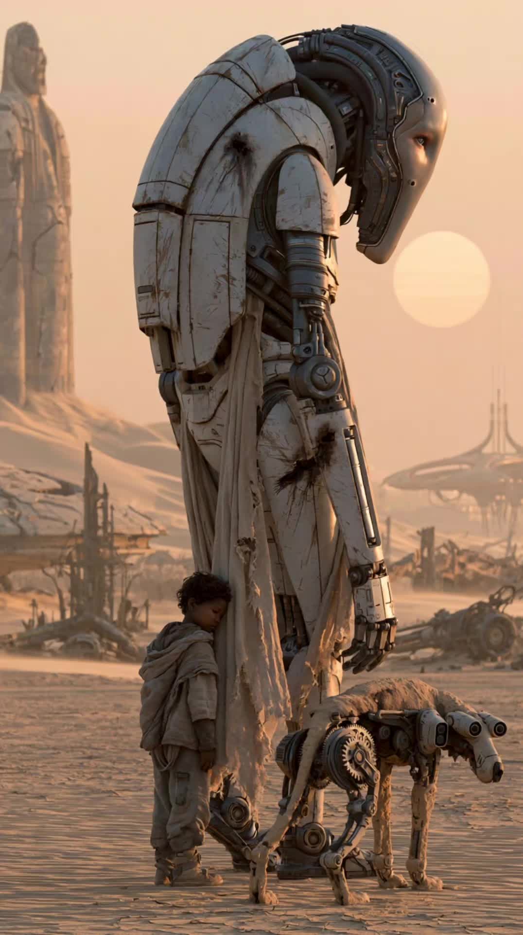 @sci-fi ai content