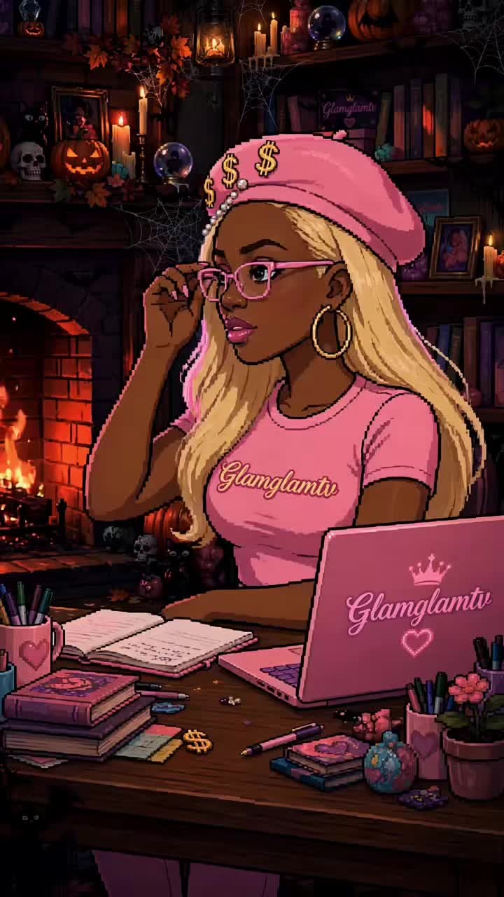 @glamglamtv 🩷🖤🩷🖤