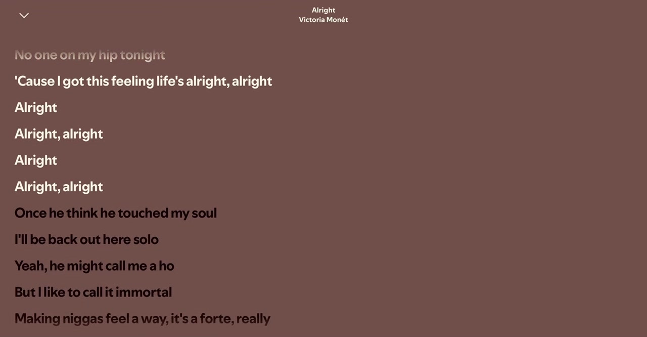 @Spotify Song Lyrics