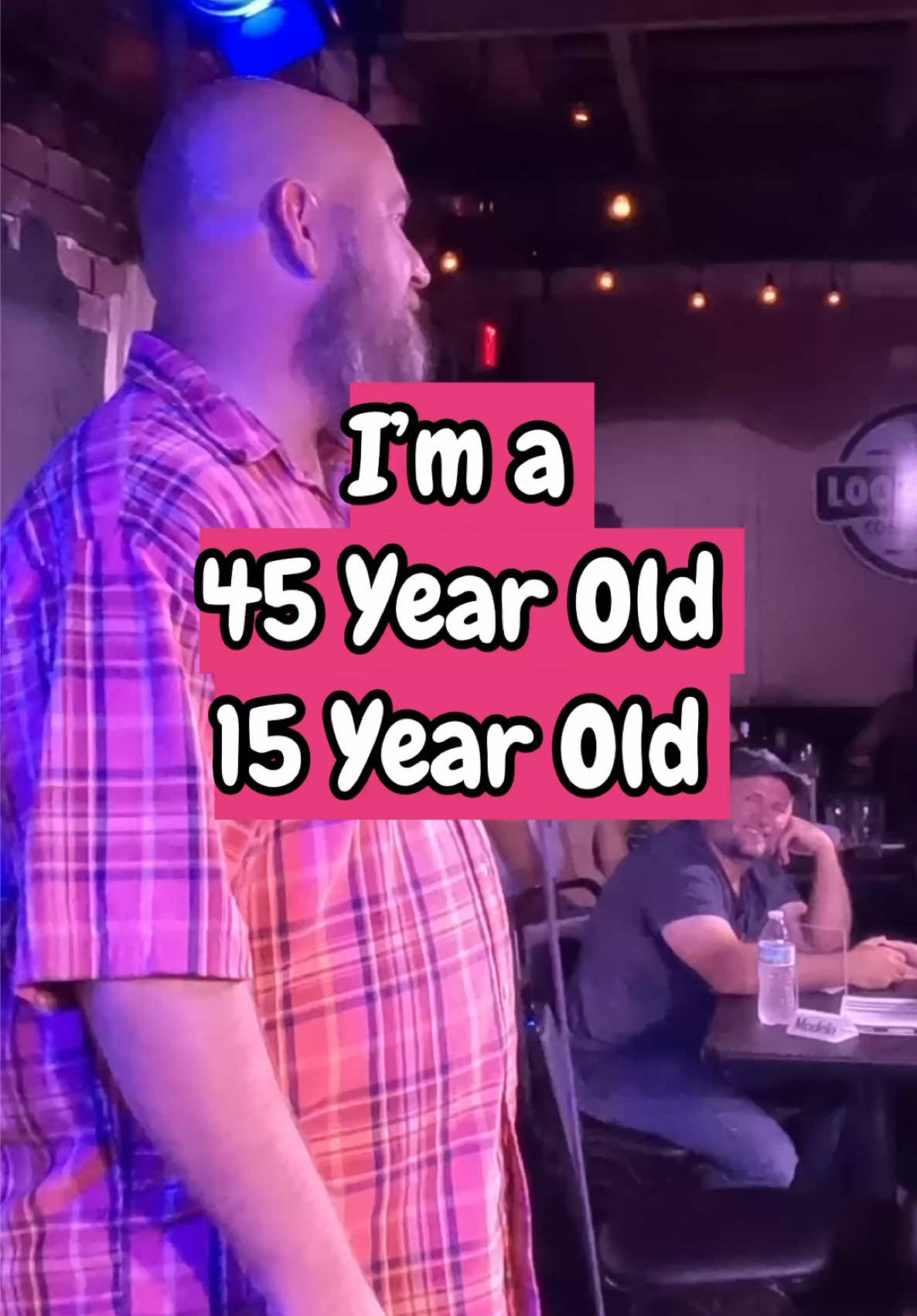 @Comedian Mike Baldwin