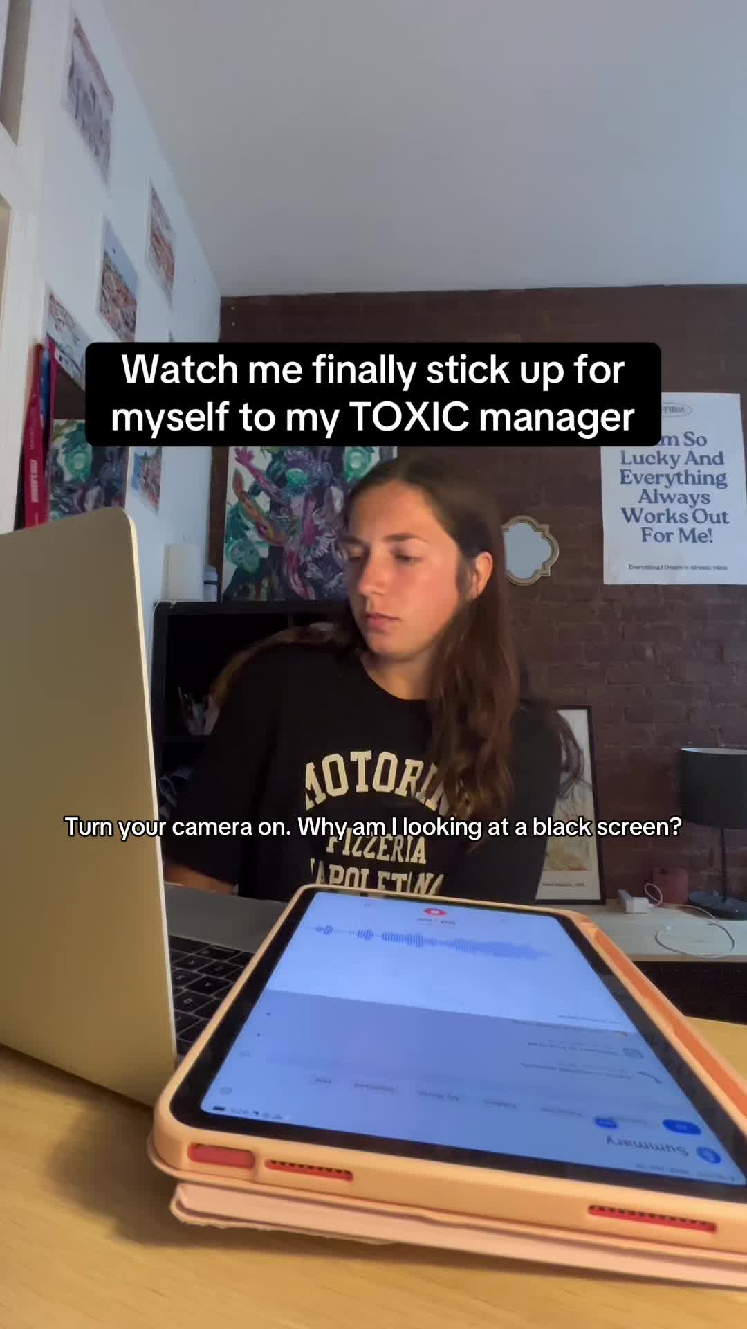 @burnout lazy girl